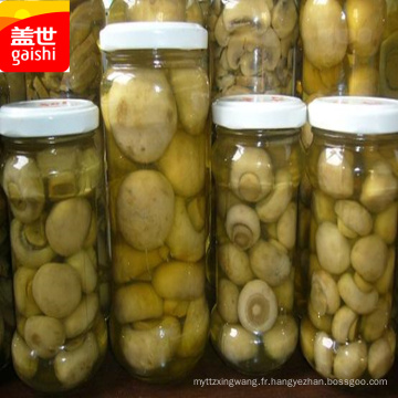 Nourriture en conserve de champignons chinois